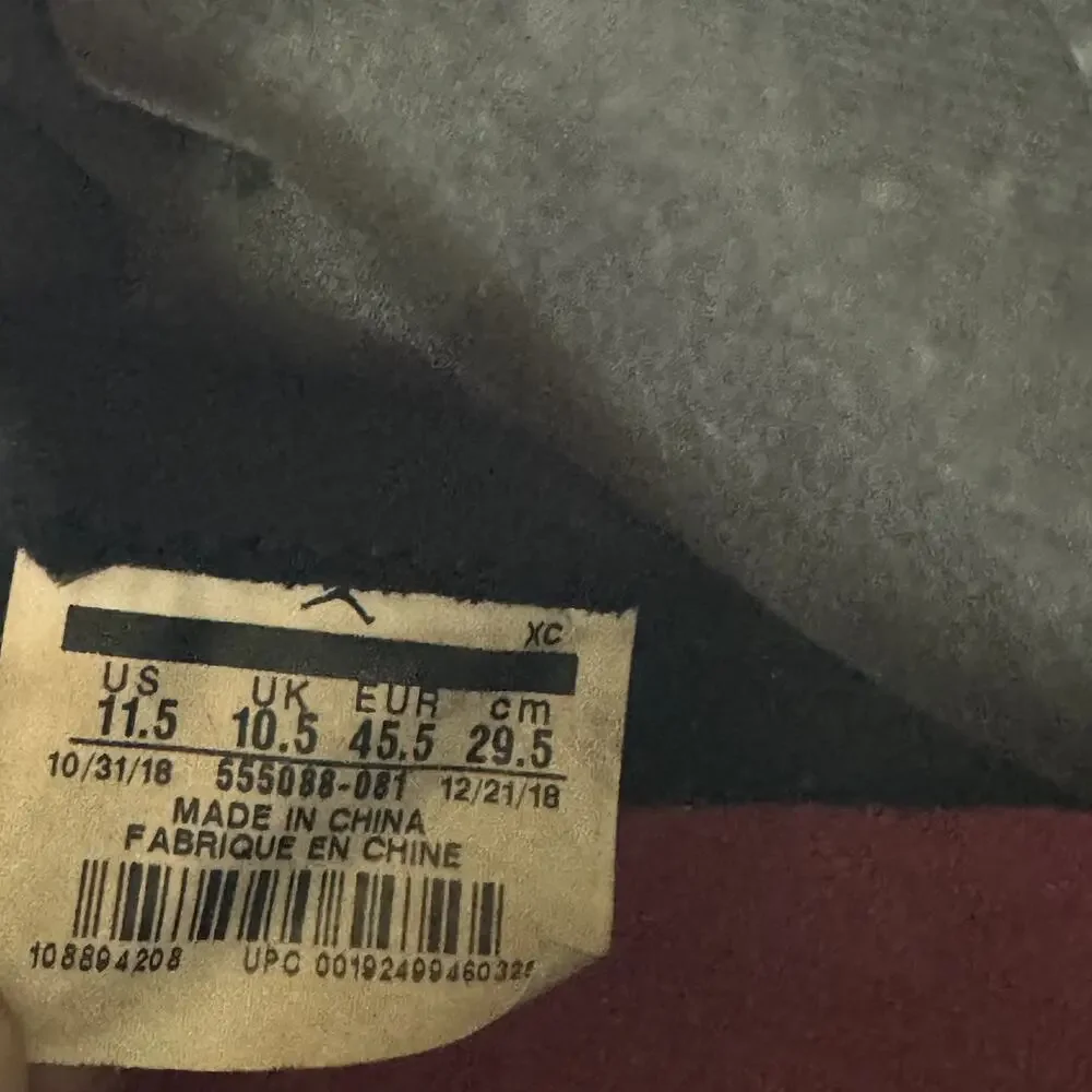 Size 11.5 - Nike Air Jordan 1 Retro High OG Crimson Tint 2019 Men's Shoes